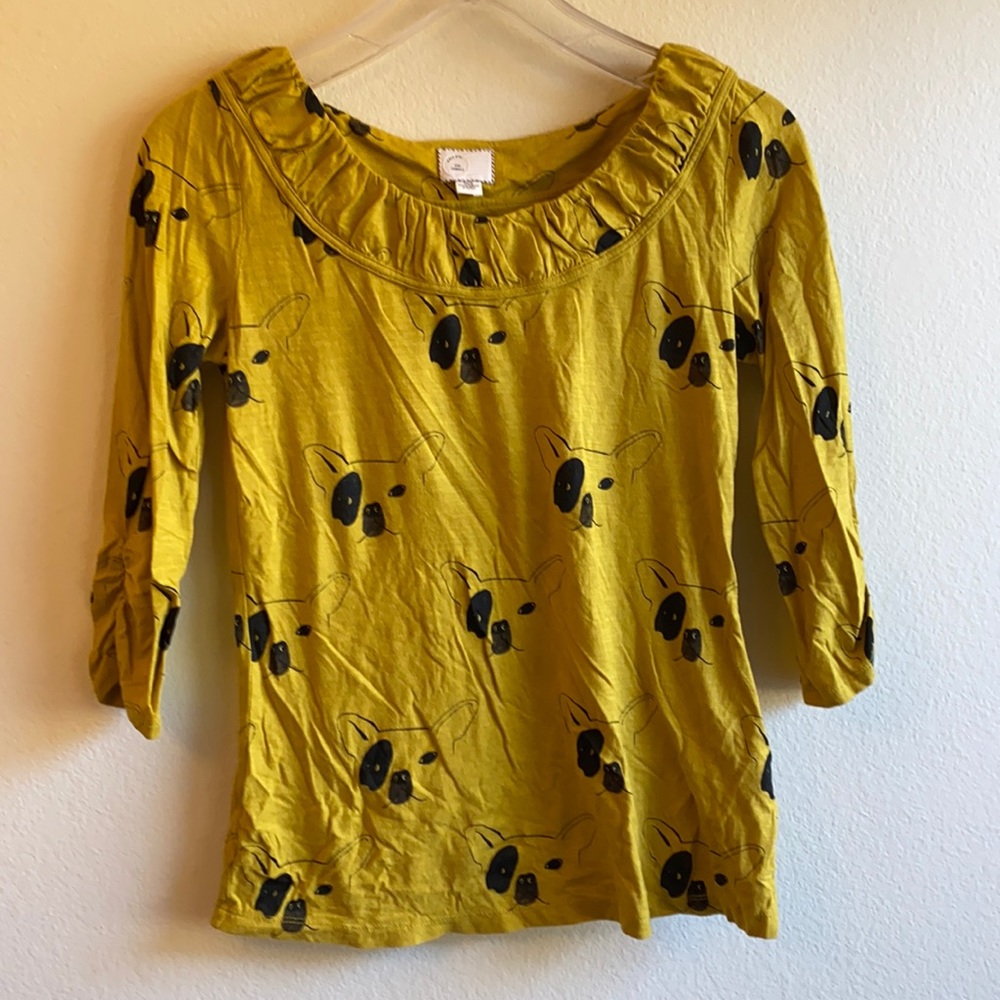 Postmark by Anthropologie French Bulldog Print Size XS